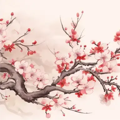 Plum Flowers