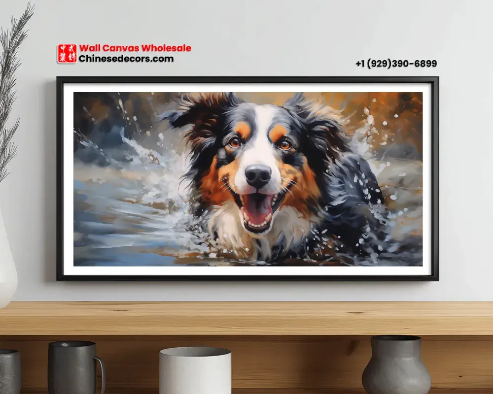 Happy Australian Shepherd