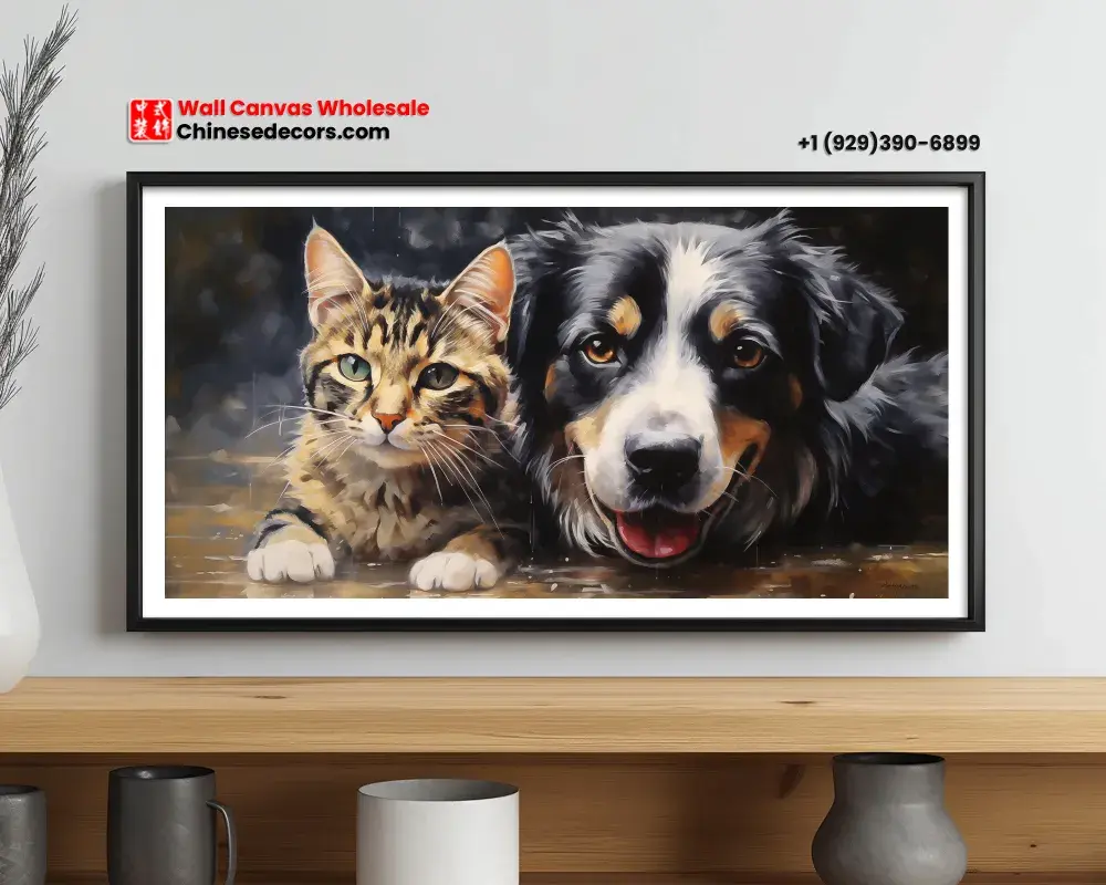 Cat & Dog Growing Up