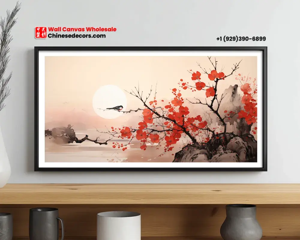 Traditional Asian Floral