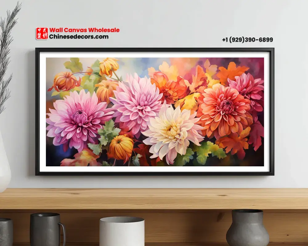 Colorful Chrysanthemums