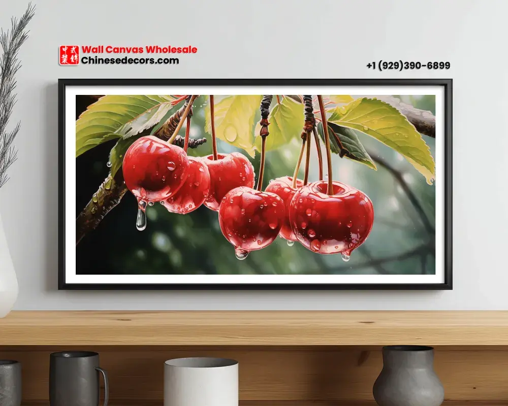 Dewdropping Cherries