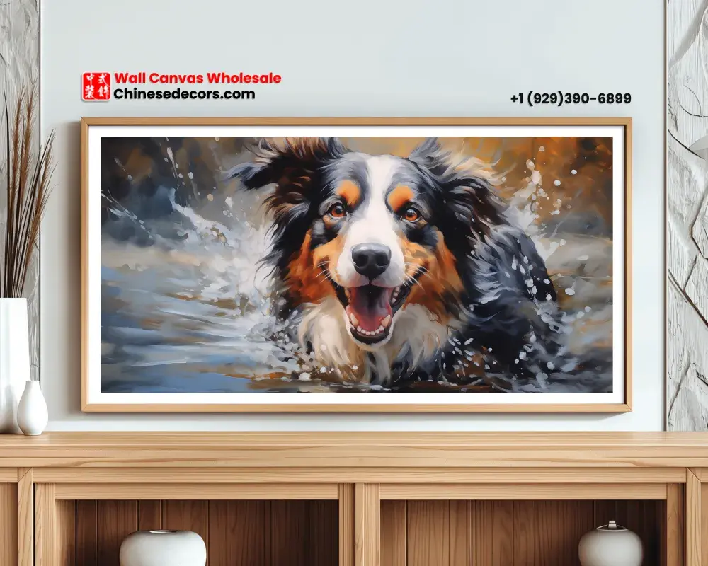 Happy Australian Shepherd