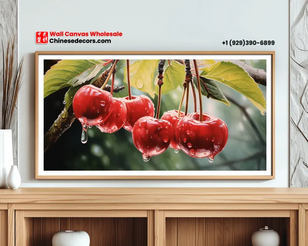Dewdropping Cherries