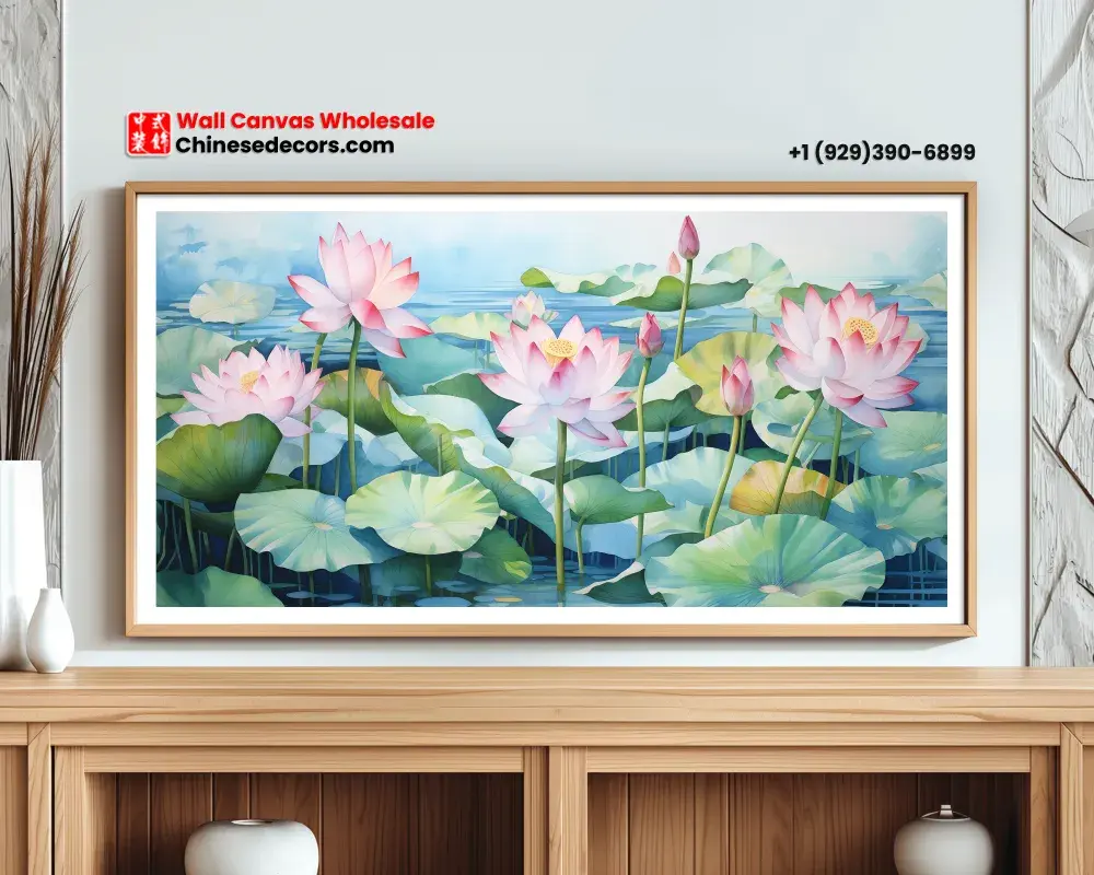 Beautiful Lotus Pond