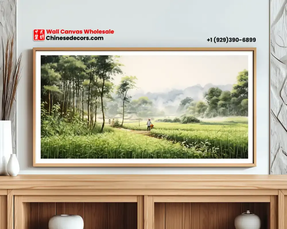 Flourishing Rice Fields